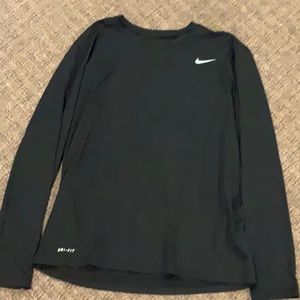 Black Nike Long Sleeve Tee